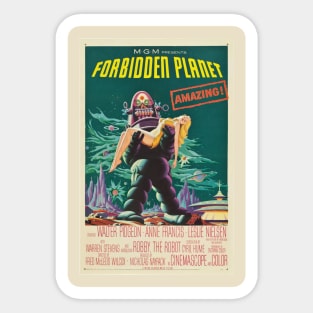 Forbidden Planet Sticker